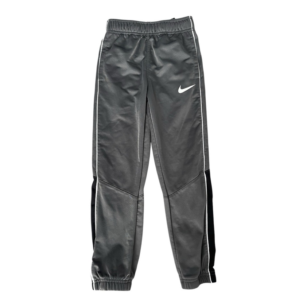 Nike Boys Gray and Black Joggers Sweatpants Size 6 - 7